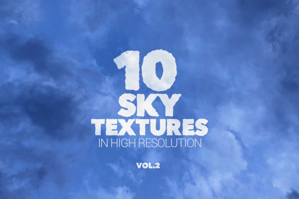 1 Sky Textures Vol 2 x10 (2340)